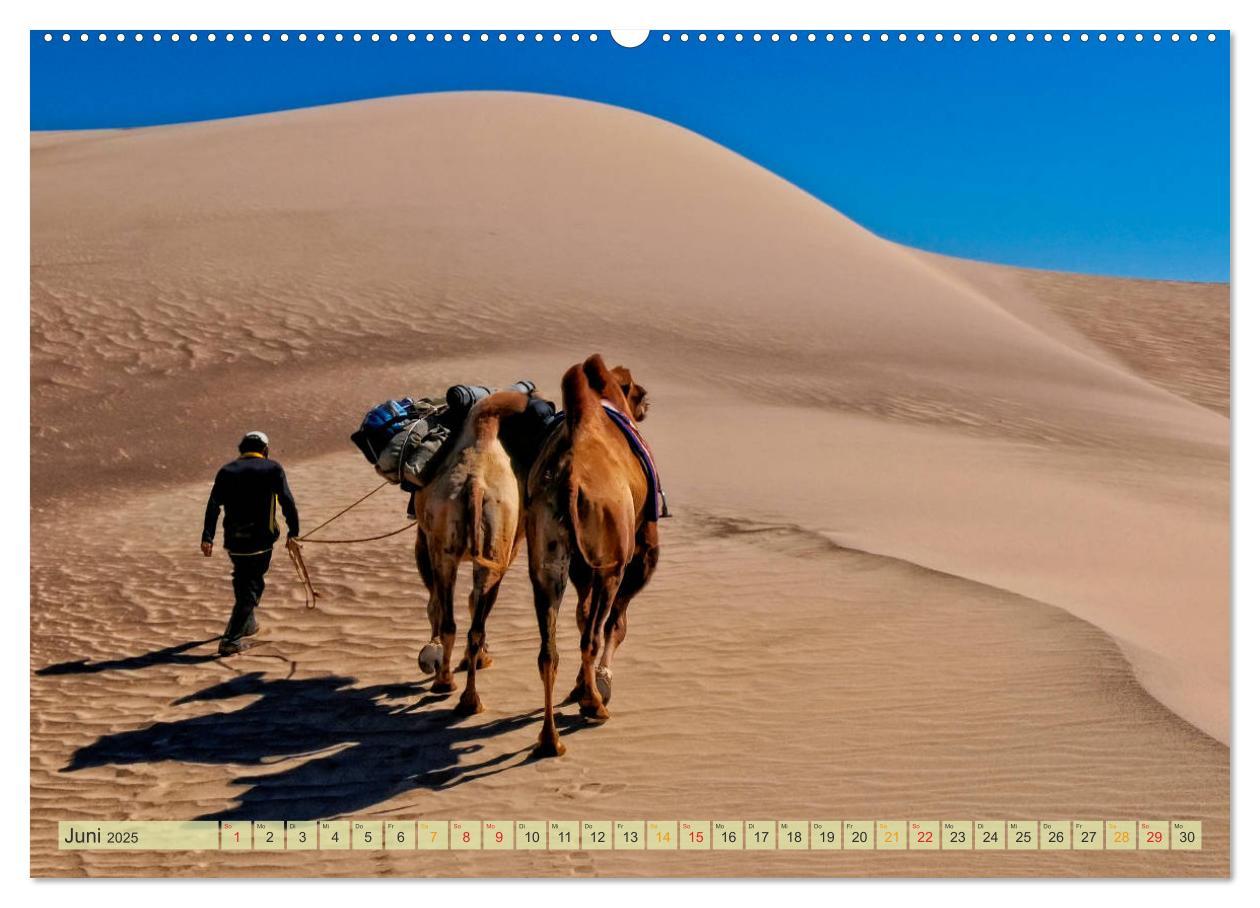 Bild: 9783435437948 | Reise durch Asien - Mongolei (Wandkalender 2025 DIN A2 quer),...