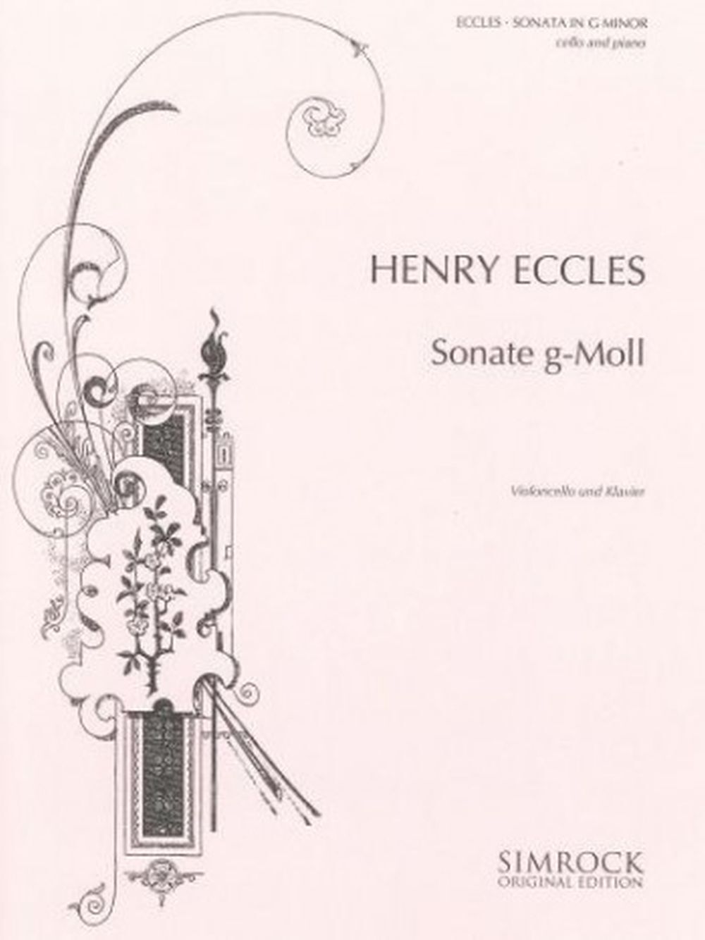 Cover: 9790221105349 | Sonata in G Minor | Alfred Moffat | Buch | EAN 9790221105349