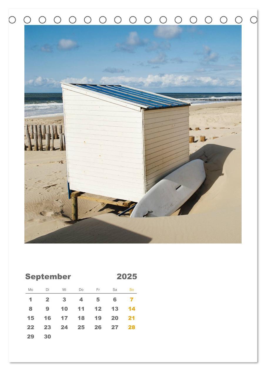 Bild: 9783457028063 | Hollands Strandparadies Zeeland (Tischkalender 2025 DIN A5 hoch),...