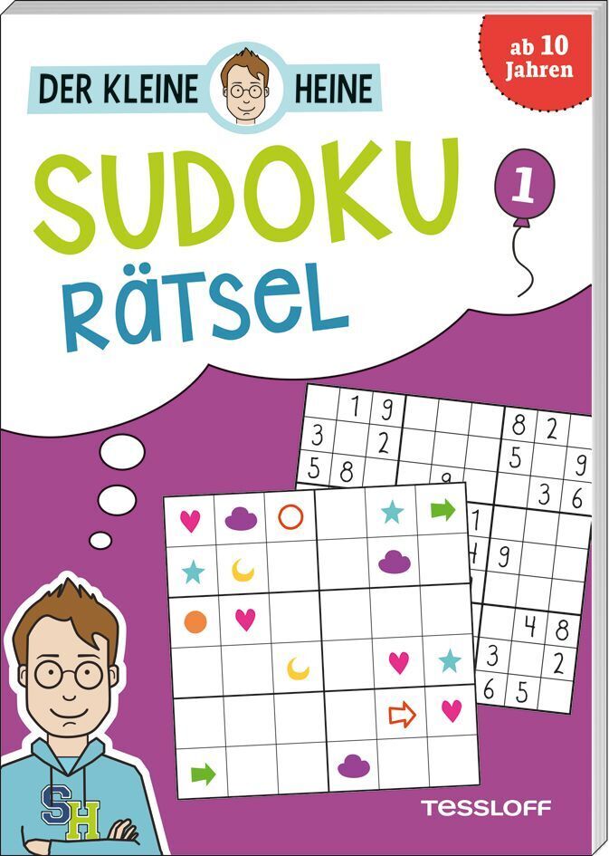 Cover: 9783788640521 | Der kleine Heine: Sudoku Rätsel. Bd.1 | Kniffliger Rätselspaß | Co.KG