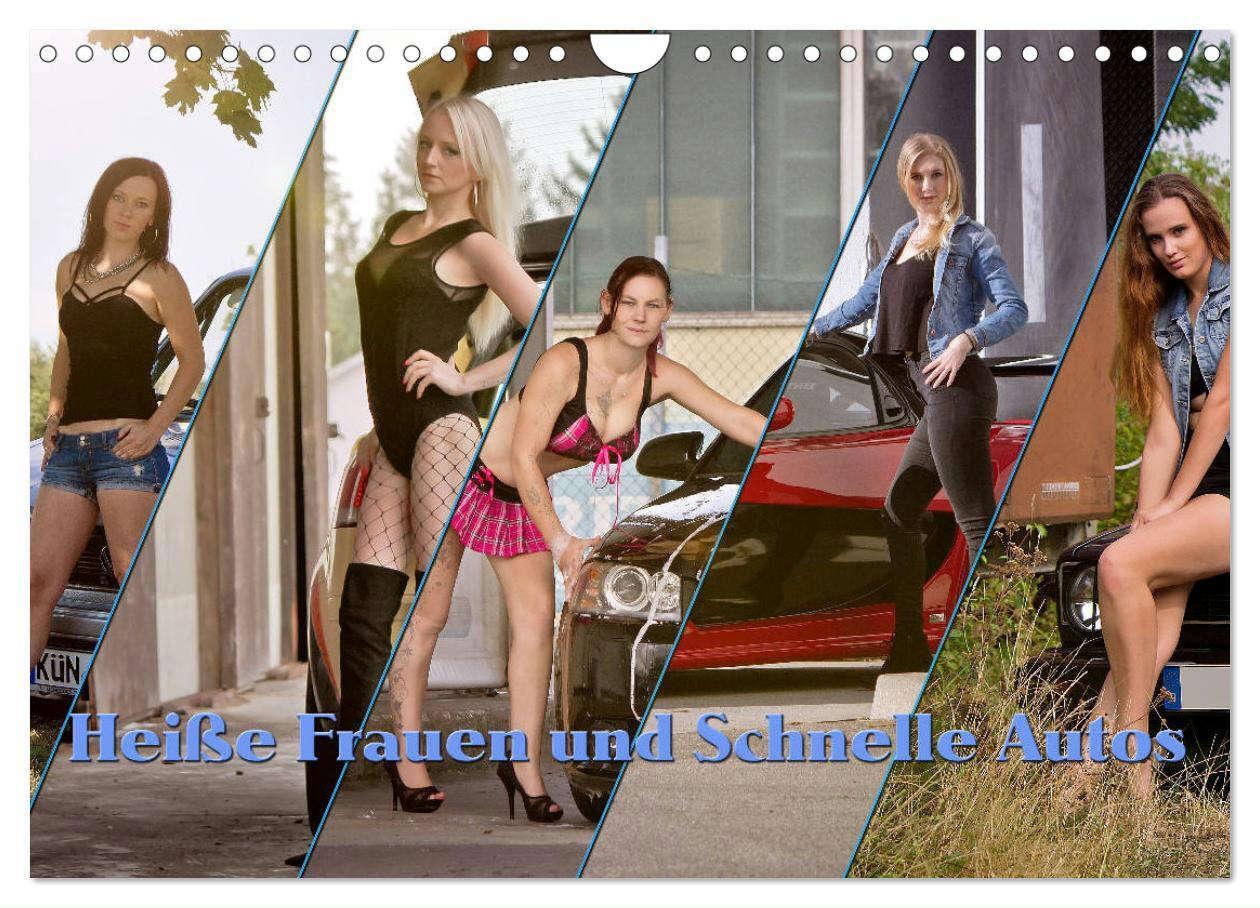 Cover: 9783435399086 | Heiße Frauen und schnelle Autos (Wandkalender 2025 DIN A4 quer),...