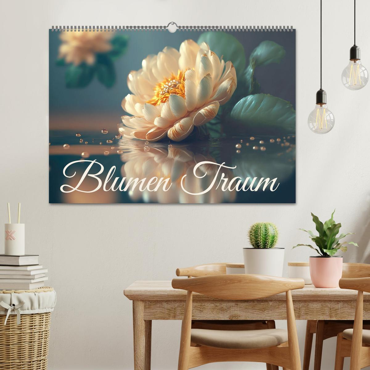 Bild: 9783383915260 | Blumen Traum (Wandkalender 2025 DIN A2 quer), CALVENDO Monatskalender