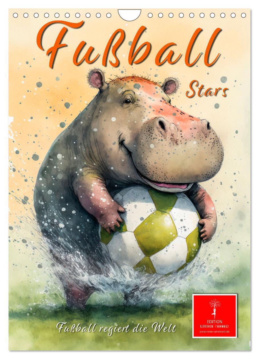 Cover: 9783435885602 | Fußball Stars - Fußball regiert die Welt (Wandkalender 2025 DIN A4...