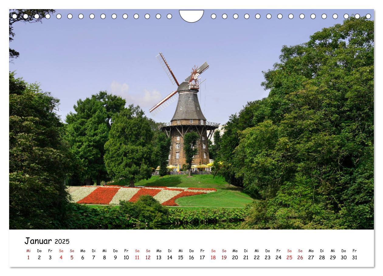 Bild: 9783435289059 | Bremen - Die Hansestadt an der Weser (Wandkalender 2025 DIN A4...