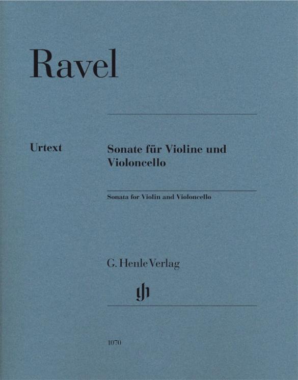 Cover: 9790201810706 | Sonata For Violin And Violoncello | G. Henle Urtext-Ausgabe