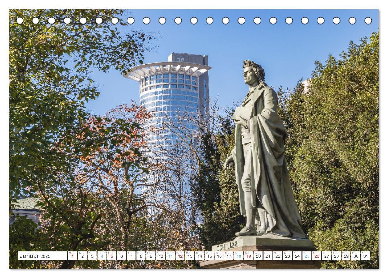 Bild: 9783383993176 | Frankfurt - Wolkenkratzer und Tradition (Tischkalender 2025 DIN A5...