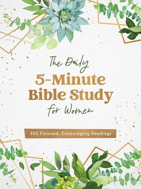 Cover: 9781636091266 | The Daily 5-Minute Bible Study for Women | Compiled By Barbour Staff