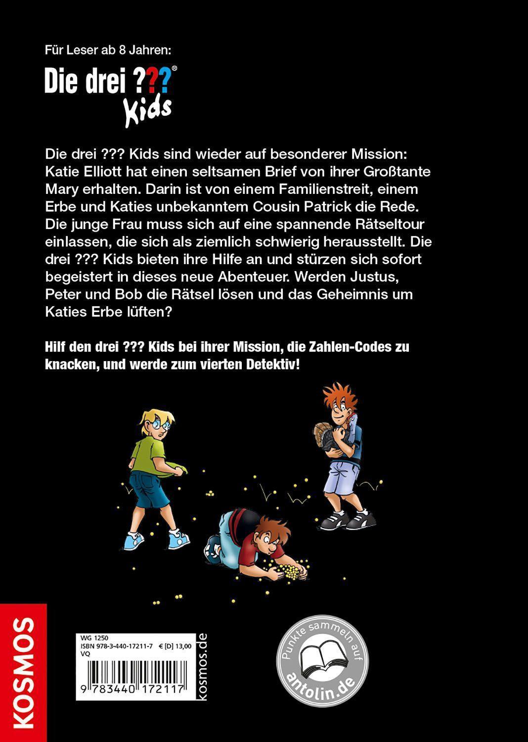 Bild: 9783440172117 | Die drei ??? Kids, Mission Kaugummi-Code | Nina Schiefelbein | Buch