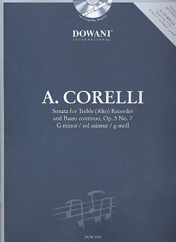 Cover: 9783905477498 | Sonata in g-moll Op. 5 Nr. 7 | Arcangelo Corelli | Buch + CD | 2017