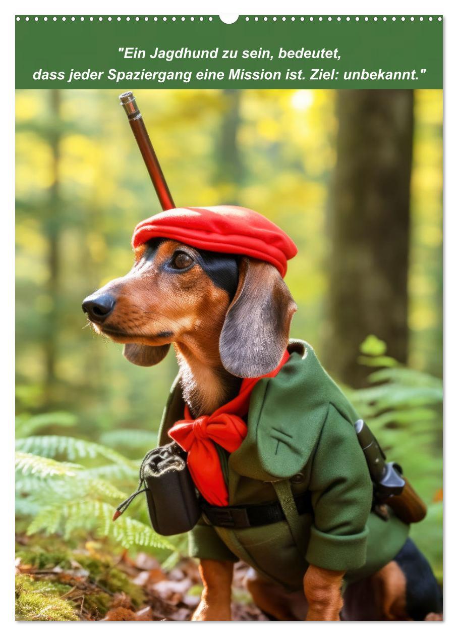 Bild: 9783435979684 | Lustige Jagdhunde mit Jägerlatein (Wandkalender 2025 DIN A2 hoch),...