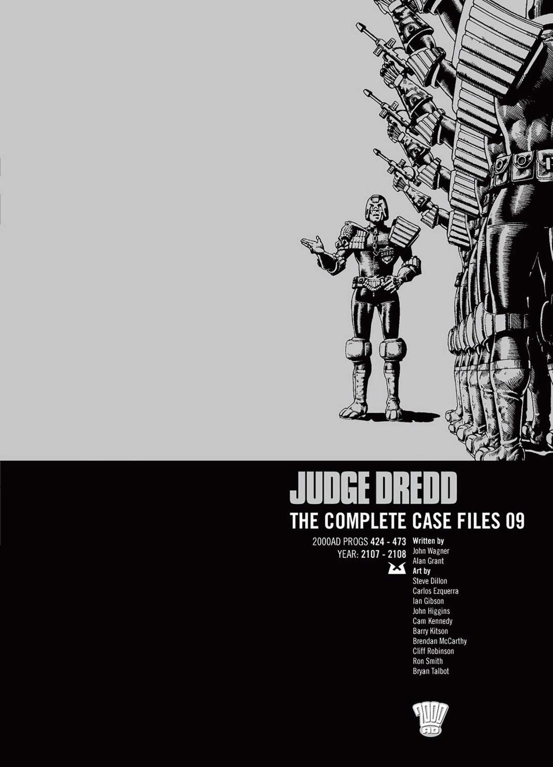 Cover: 9781905437474 | Judge Dredd: The Complete Case Files 09 | Alan Grant (u. a.) | Buch