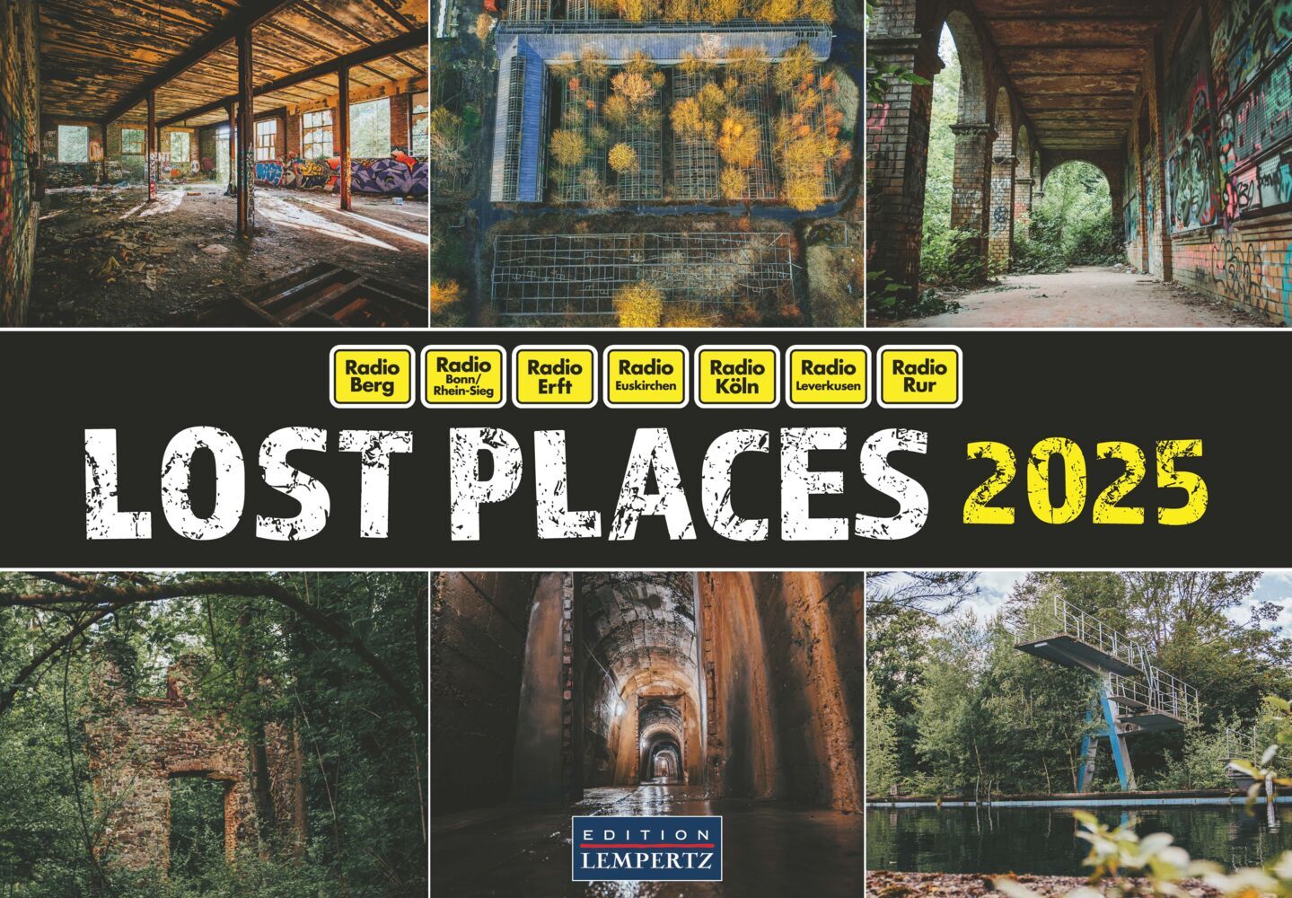 Cover: 9783960585060 | Lost Places 2025 | Kalender | 13 S. | Deutsch | 2025