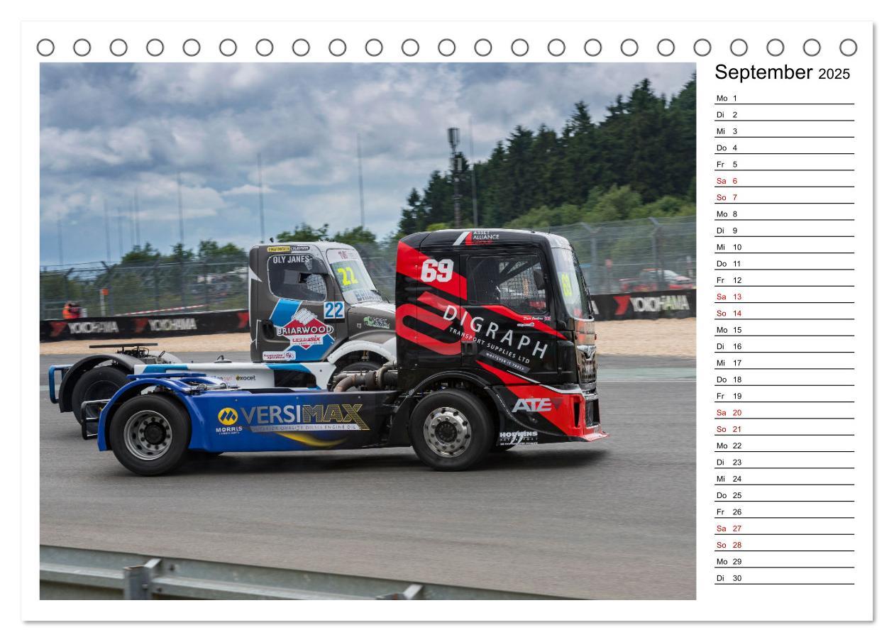 Bild: 9783435342600 | TRUCK RACING am Nürburgring (Tischkalender 2025 DIN A5 quer),...