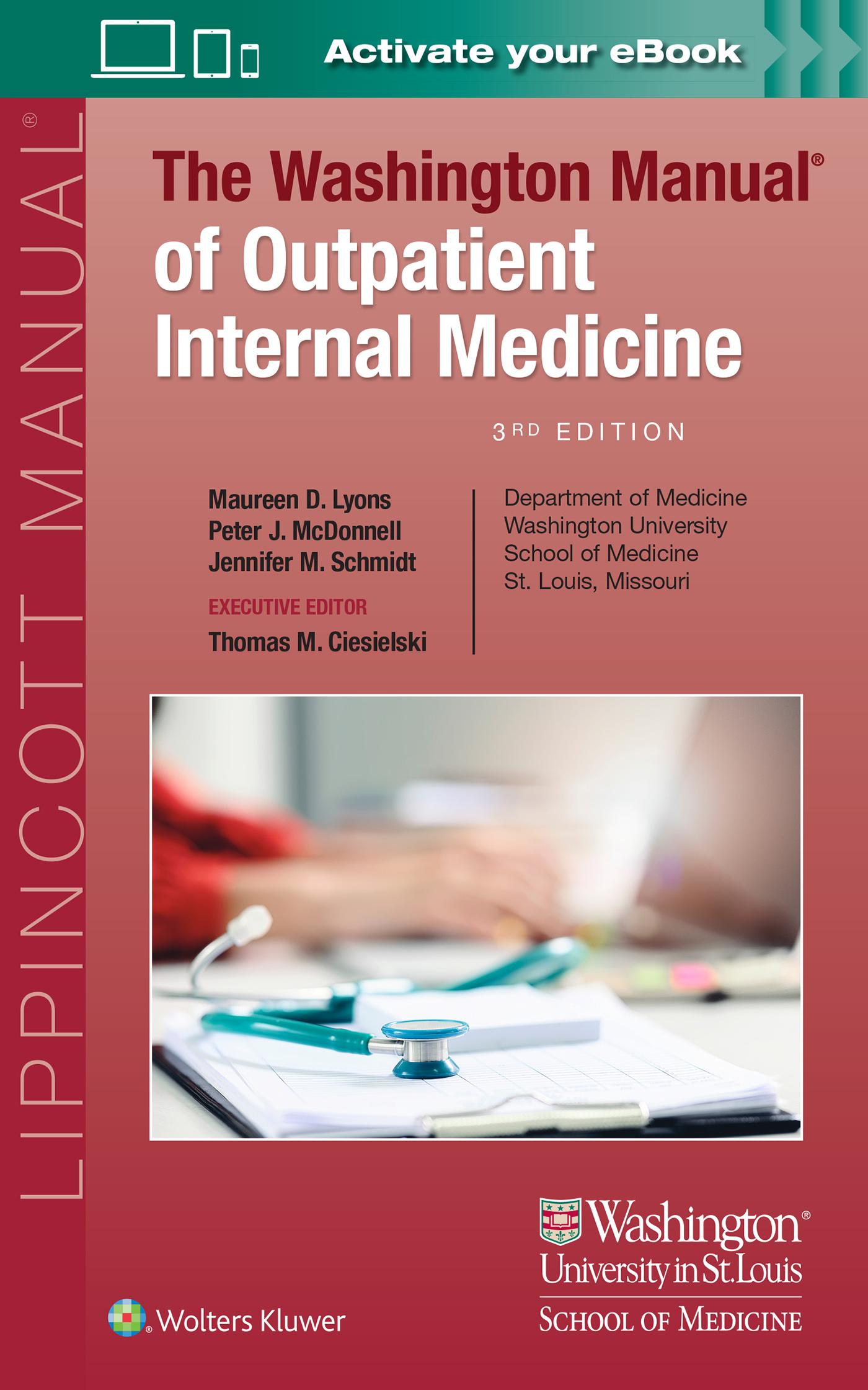 Cover: 9781975180515 | Washington Manual of Outpatient Internal Medicine | Maureen Lyons