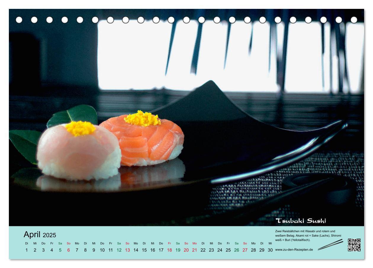 Bild: 9783435458844 | Sushi - Sashimi mit Anleitung für perfektes Gelingen (Tischkalender...