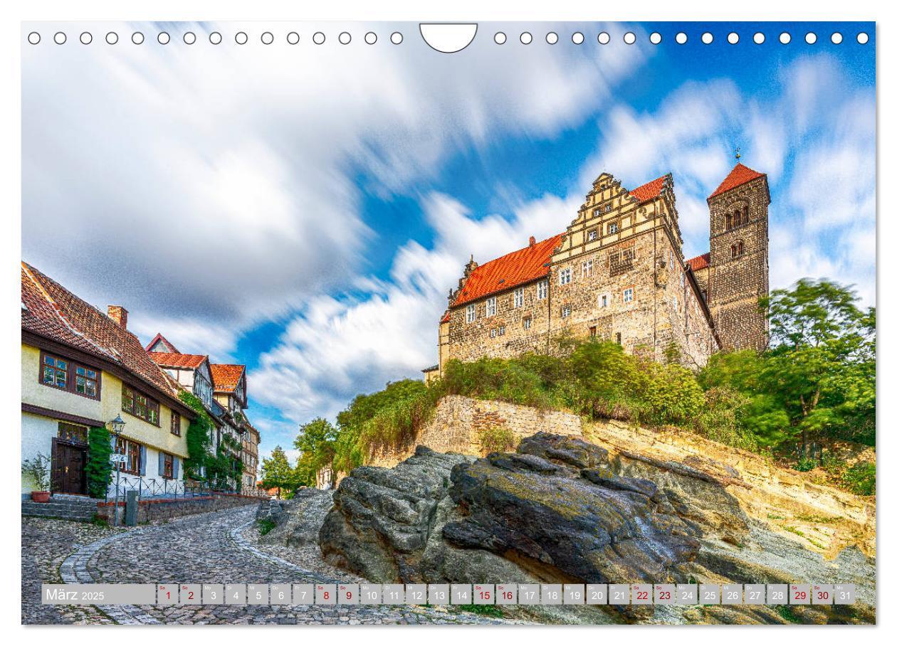 Bild: 9783435206582 | Quedlinburg - 1000 Jahre Geschichte im Harz (Wandkalender 2025 DIN...