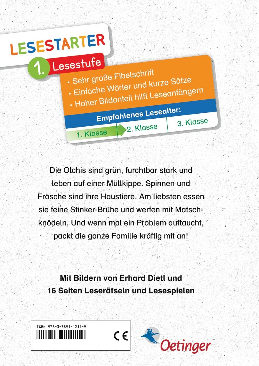 Rückseite: 9783789112119 | Die stärksten Olchis der Welt | Erhard Dietl | Buch | Lesestarter