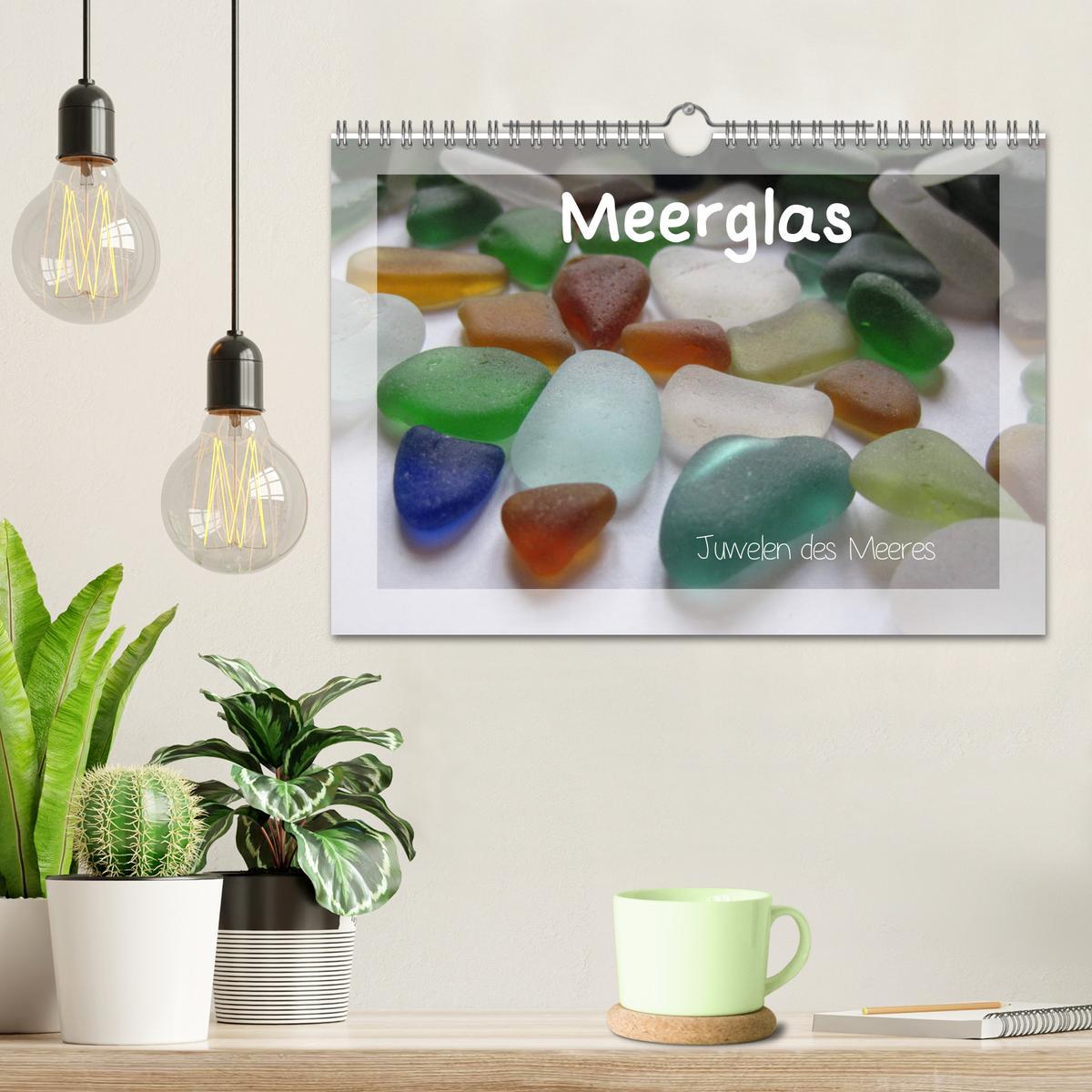 Bild: 9783435268979 | Meerglas - Juwelen der Meeres (Wandkalender 2025 DIN A4 quer),...