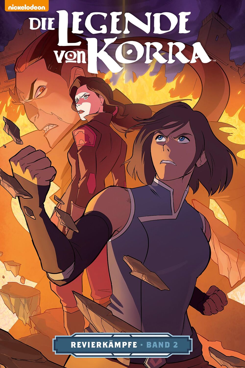 Cover: 9783959813440 | Die Legende von Korra 2. Revierkämpfe 2 | DiMartino Michael Dante