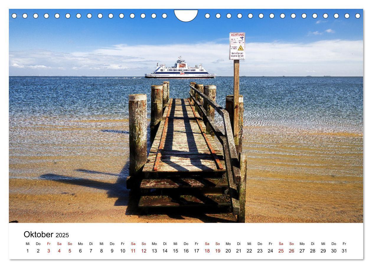 Bild: 9783435014736 | Föhr - Friesische Karibik (Wandkalender 2025 DIN A4 quer), CALVENDO...