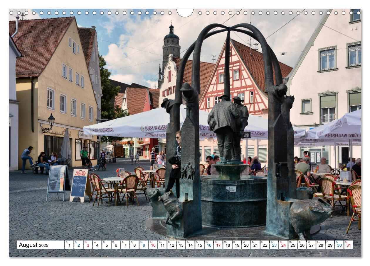 Bild: 9783435431410 | Nördlingen - Eine runde Sache (Wandkalender 2025 DIN A3 quer),...