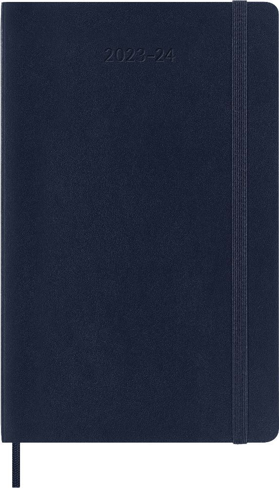 Cover: 8056598856934 | Moleskine 18 Monate Wochen Notizkalender 2023/2024, Large/A5, Saphir