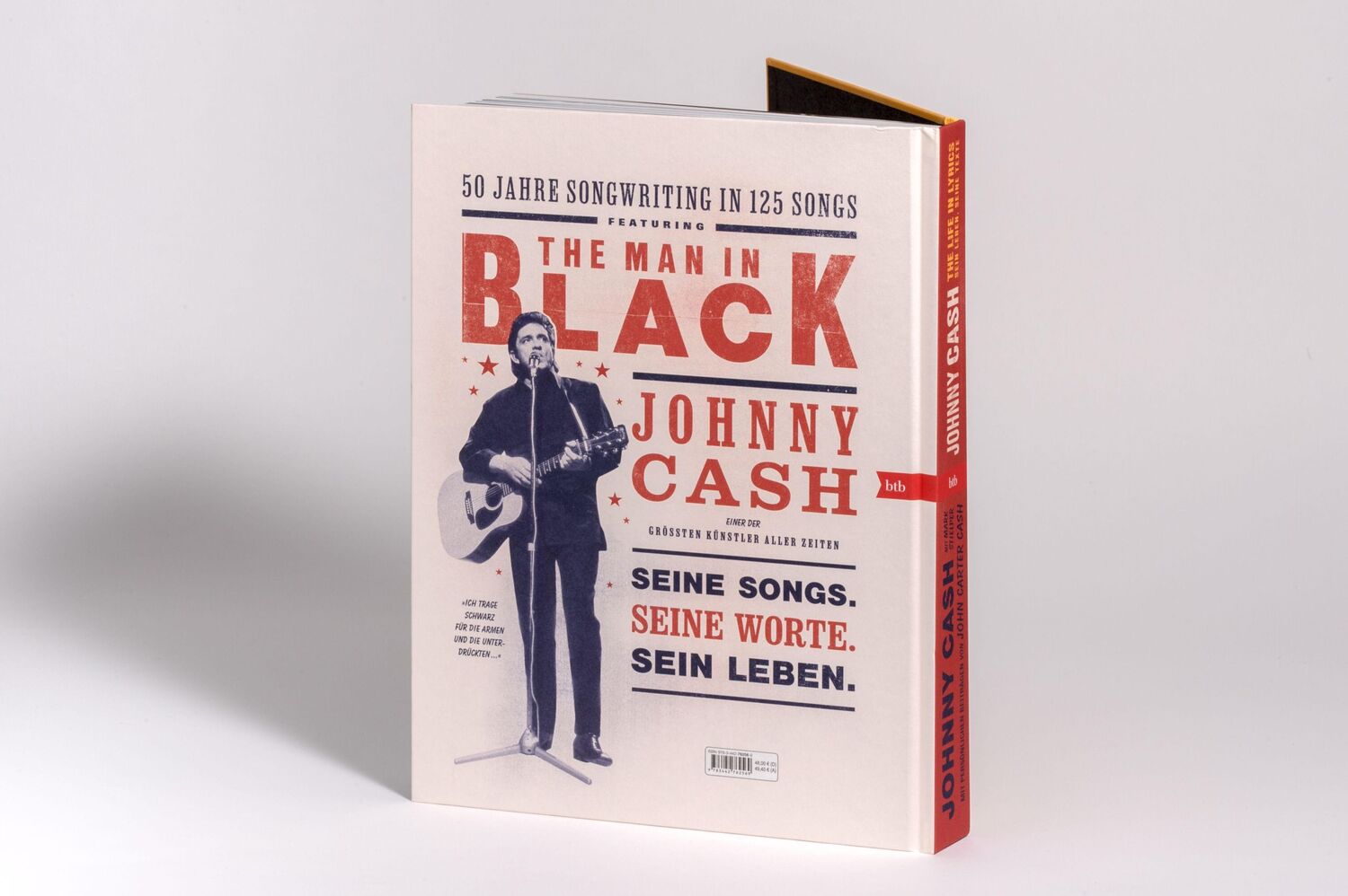 Bild: 9783442762569 | The Life in Lyrics | Sein Leben, seine Texte | Johnny Cash | Buch