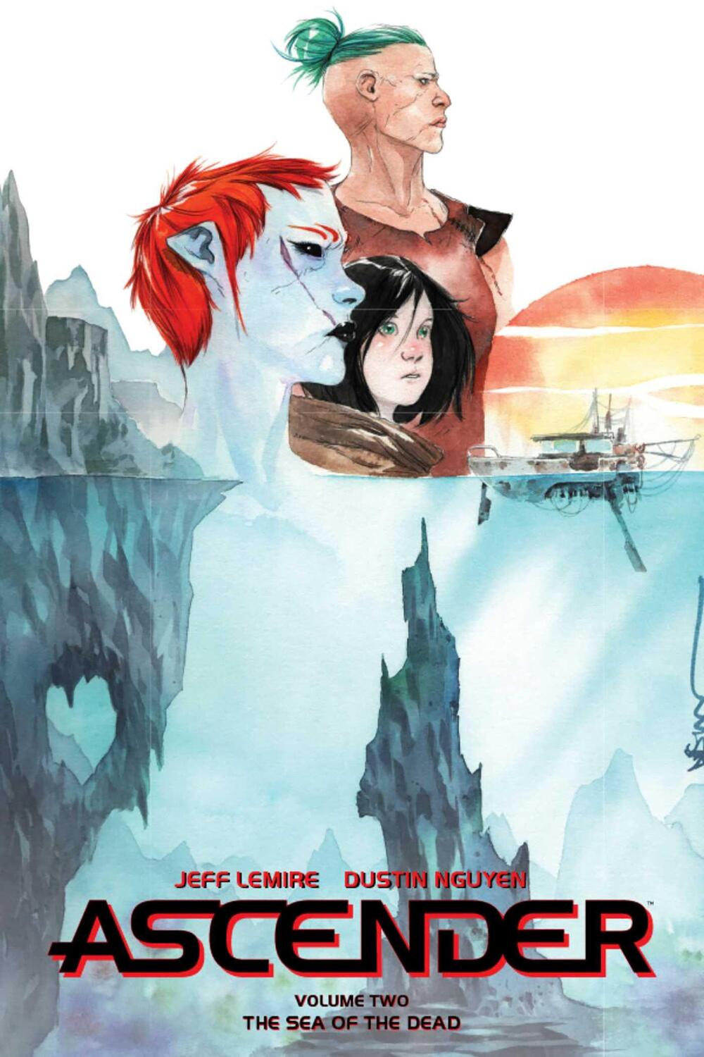 Cover: 9781534315938 | Ascender Volume 2: The Dead Sea | Jeff Lemire | Taschenbuch | Englisch