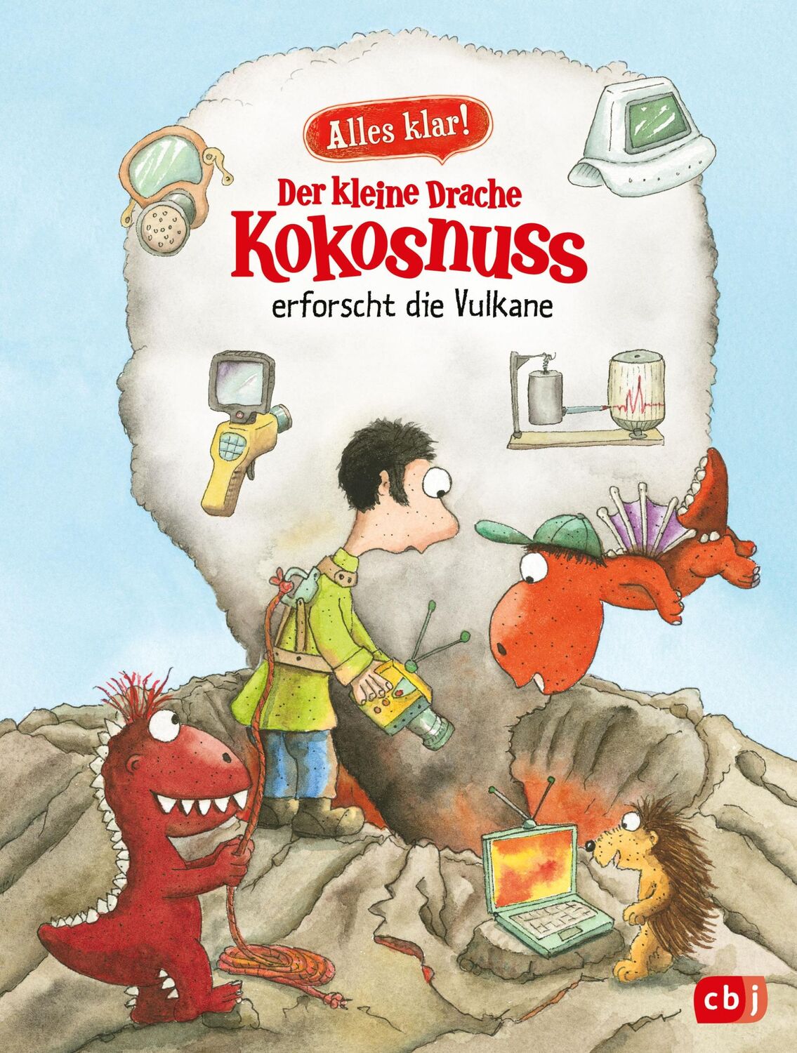 Cover: 9783570181935 | Alles klar! Der kleine Drache Kokosnuss erforscht die Vulkane | Buch