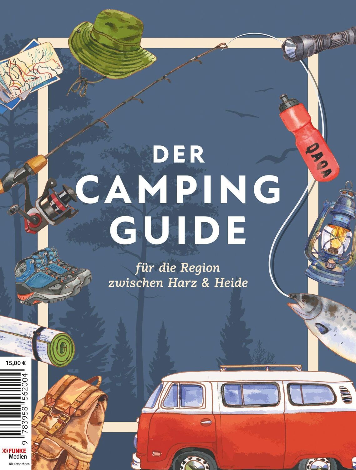 Cover: 9783958562004 | Der Camping Guide | für die Region zwischen Harz &amp; Heide | Taschenbuch