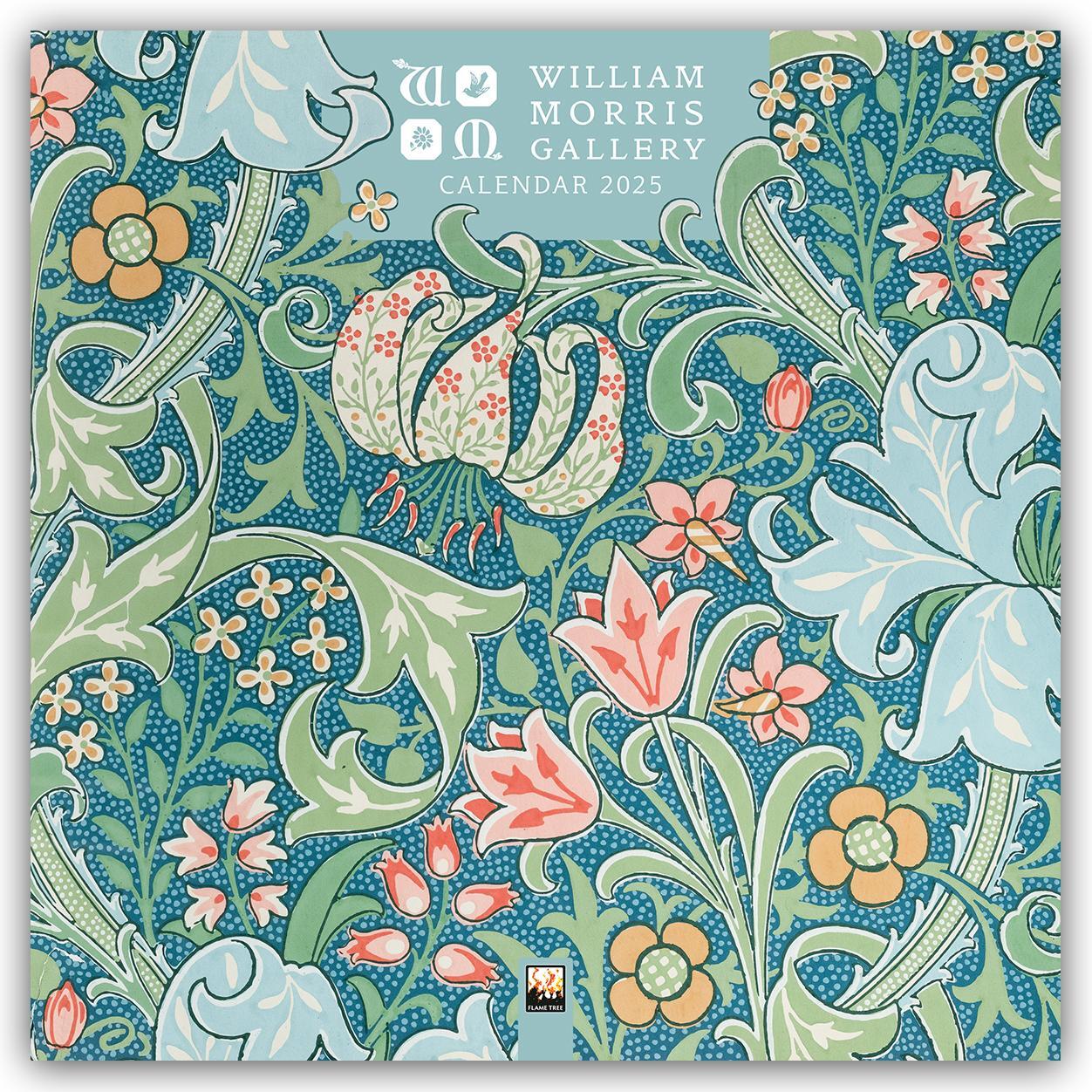 Cover: 9781835620700 | William Morris Gallery 2025 | Tree Flame | Kalender | 14 S. | Englisch