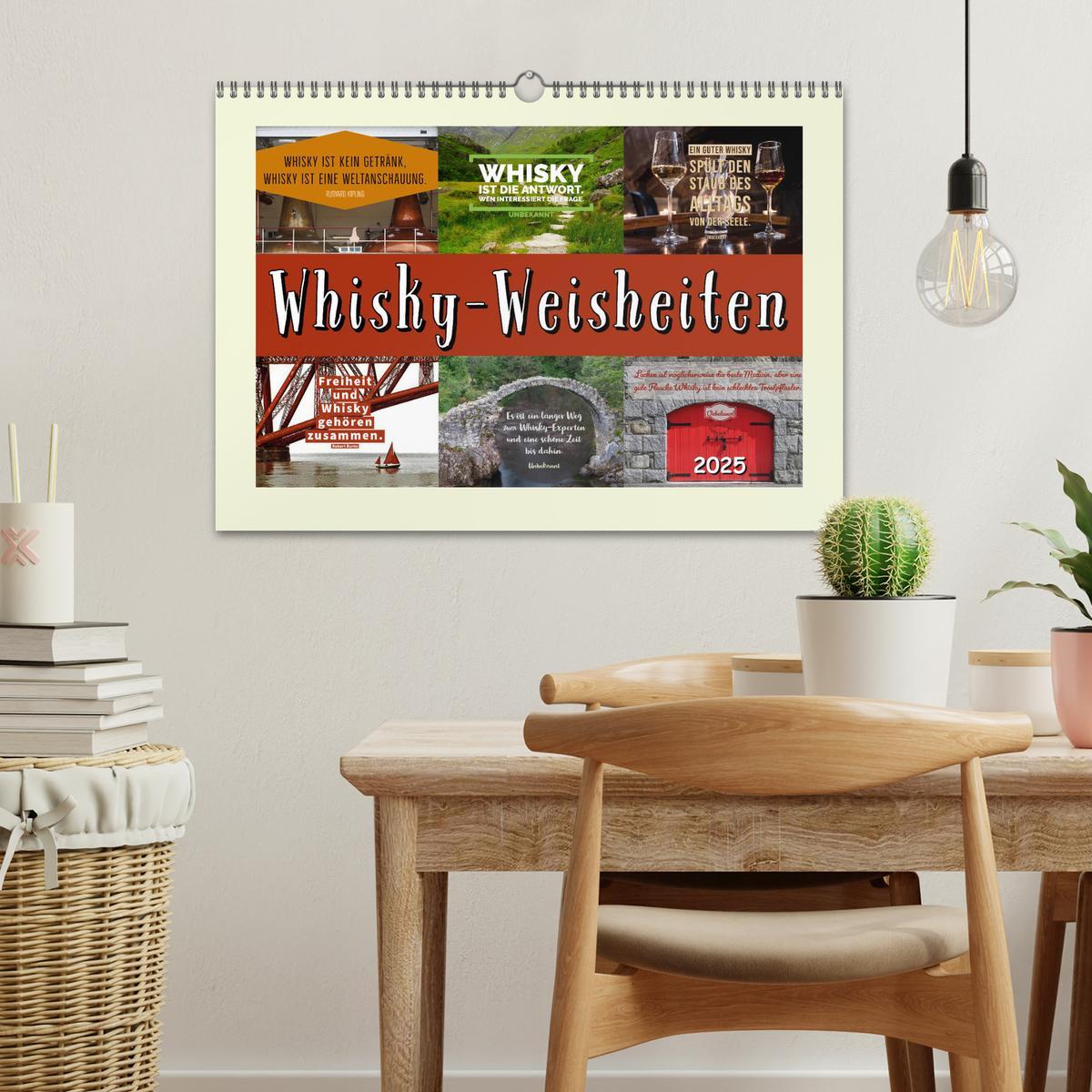 Bild: 9783435135028 | Whisky-Weisheiten (Wandkalender 2025 DIN A3 quer), CALVENDO...