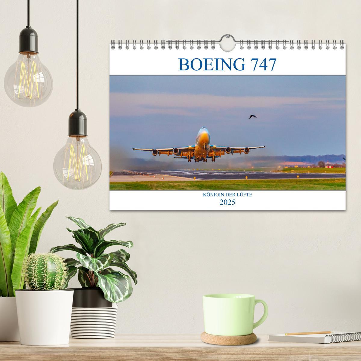 Bild: 9783435021826 | BOEING 747 - Königin der Lüfte (Wandkalender 2025 DIN A4 quer),...