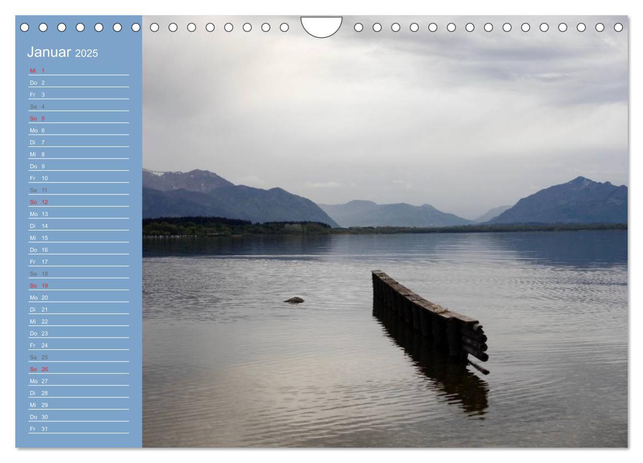 Bild: 9783435458851 | Am schönen Chiemsee (Wandkalender 2025 DIN A4 quer), CALVENDO...