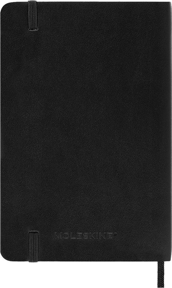 Bild: 8056598856859 | Moleskine 12 Monate Monats Notizkalender 2024, Pocket/A6, Schwarz