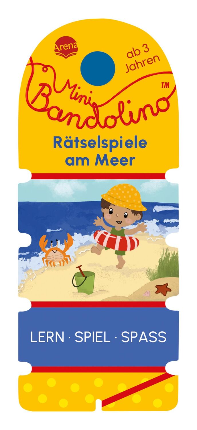 Cover: 9783401721088 | Mini Bandolino. Rätselspiele am Meer | Christine Morton | Taschenbuch