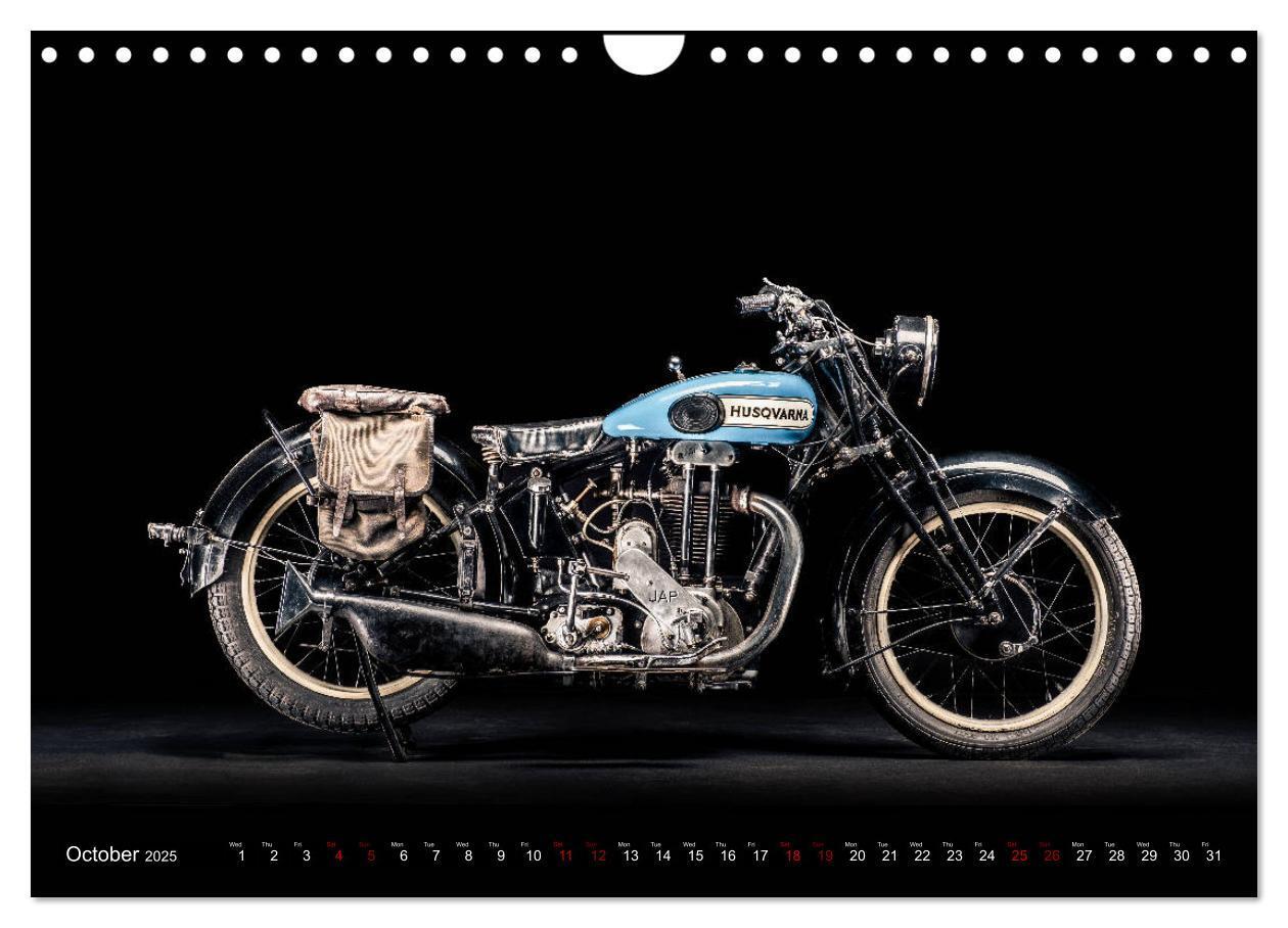 Bild: 9781325944323 | Motorcycle Legends (Wall Calendar 2025 DIN A4 landscape), CALVENDO...