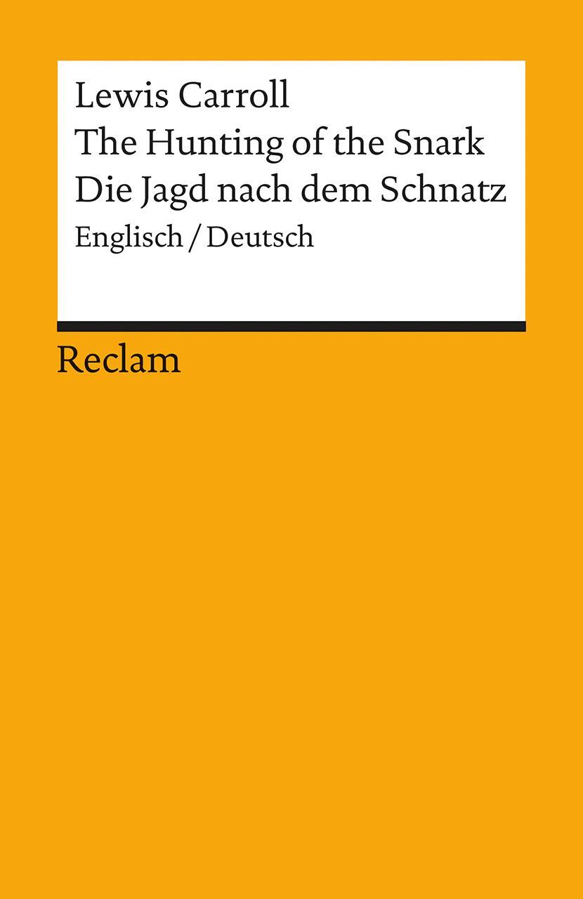 Cover: 9783150094334 | Die Jagd nach dem Schnatz | Eine Agonie in acht Krämpfen | Carroll