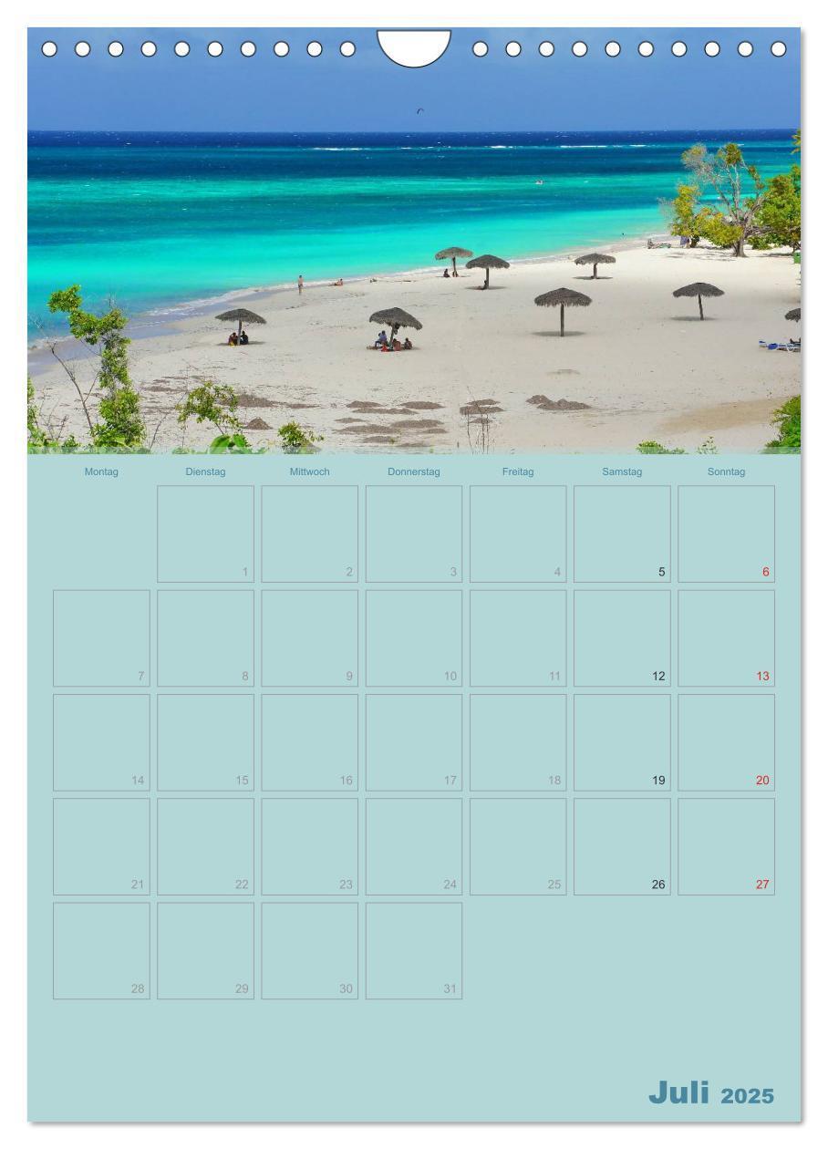 Bild: 9783457049600 | Karibik - Sonne, Strand und Palmen (Wandkalender 2025 DIN A4 hoch),...