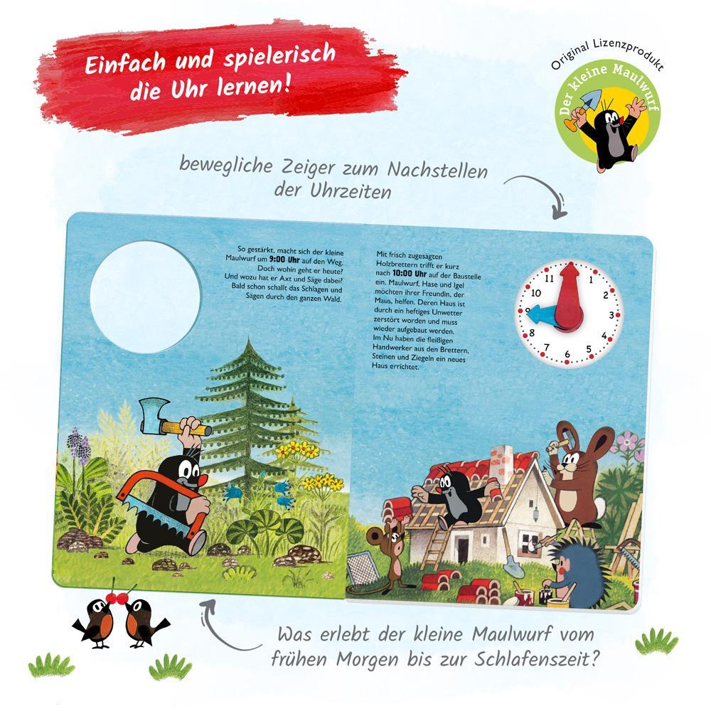 Bild: 9783988021410 | Trötsch Der kleine Maulwurf Uhrenbuch | Trötsch Verlag GmbH &amp; Co. KG