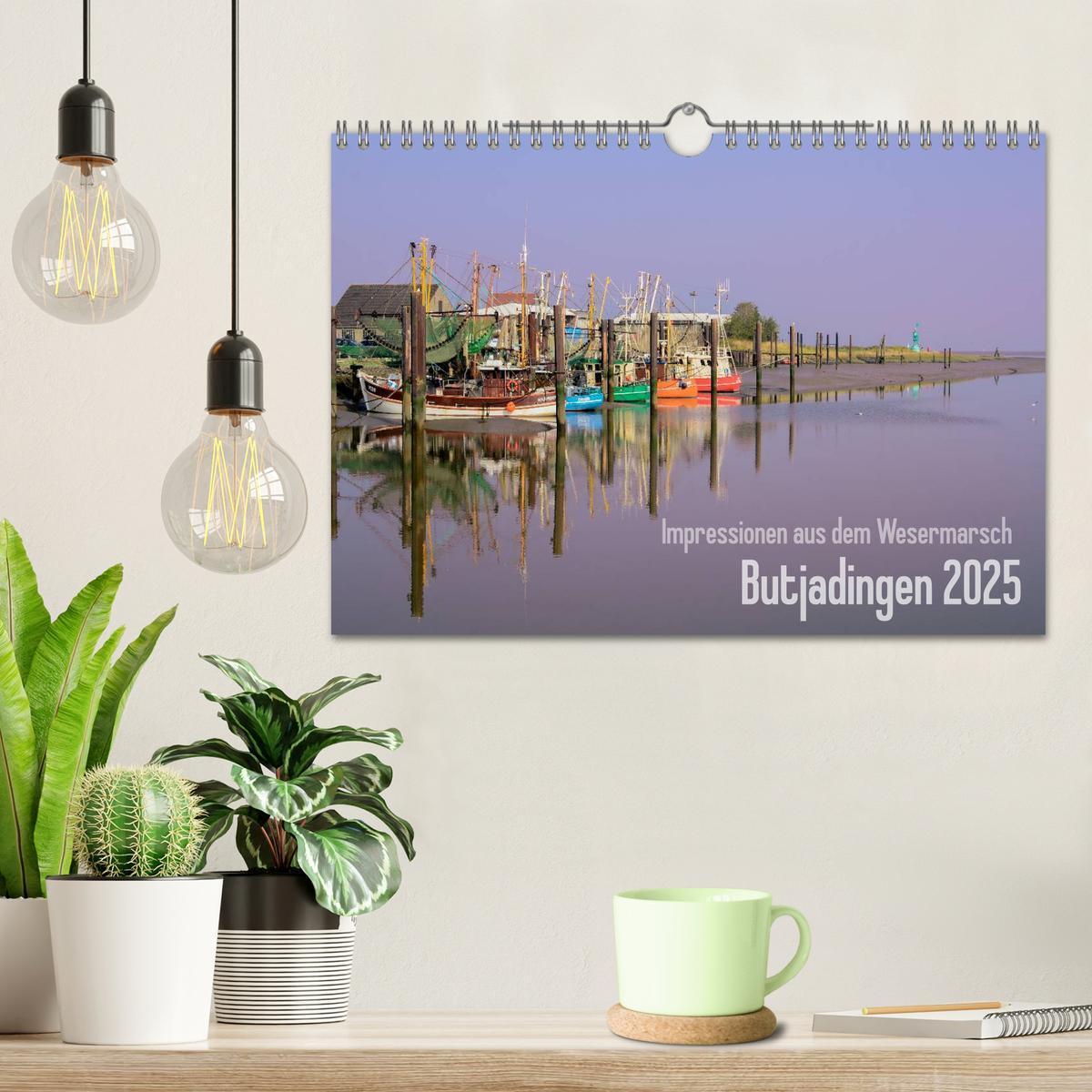 Bild: 9783435652112 | Impressionen aus dem Wesermarsch - Butjadingen 2025 (Wandkalender...