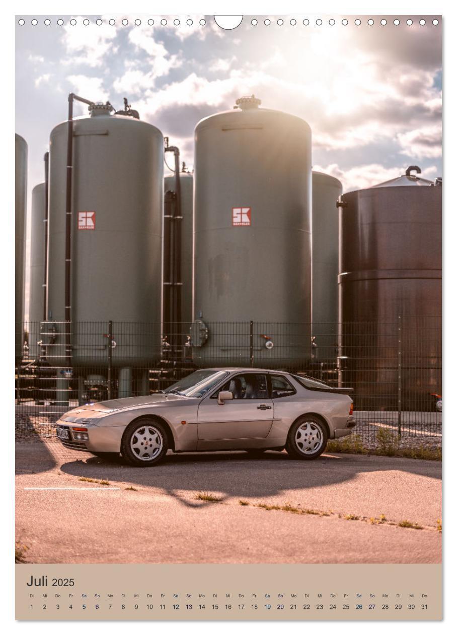 Bild: 9783435921966 | Porsche 944 - Fine Art (Wandkalender 2025 DIN A3 hoch), CALVENDO...