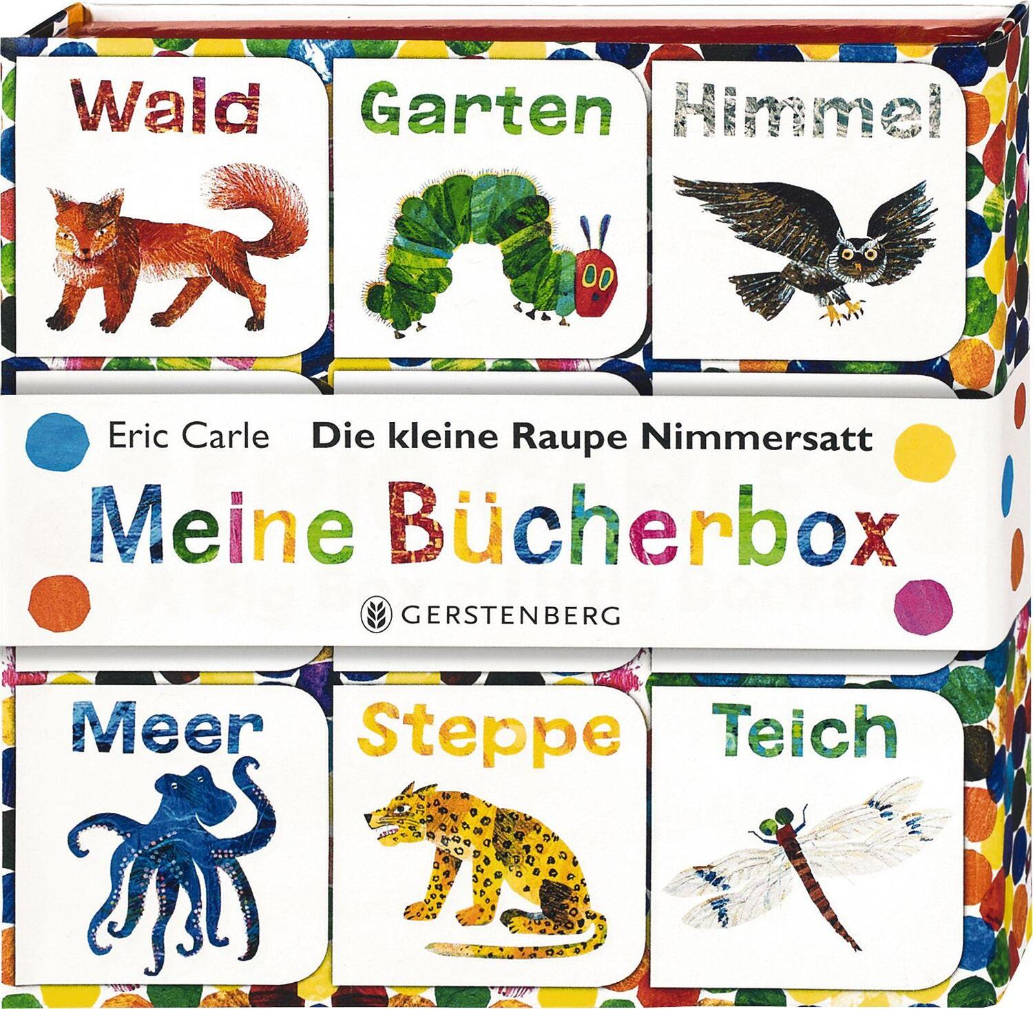 Cover: 9783836959421 | Die kleine Raupe Nimmersatt - Meine Bücherbox | Eric Carle | Buch