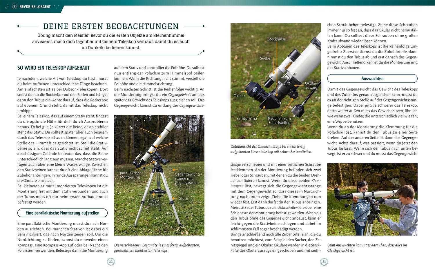 Bild: 9783440176634 | Entdecke den Weltraum durch dein Teleskop | Natalie Fischer (u. a.)