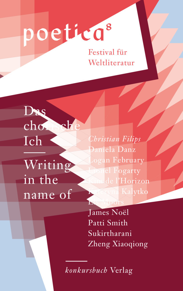 Cover: 9783887699734 | Das chorische Ich - Writing in the name of | Poetica 8 | Buch | 176 S.