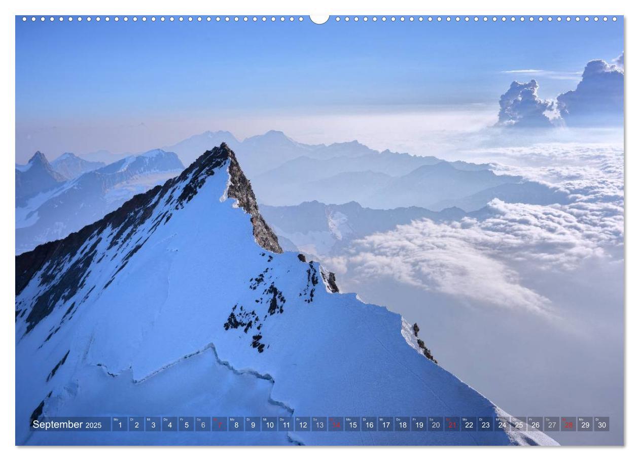 Bild: 9783435583881 | Monte Rosa (Wandkalender 2025 DIN A2 quer), CALVENDO Monatskalender