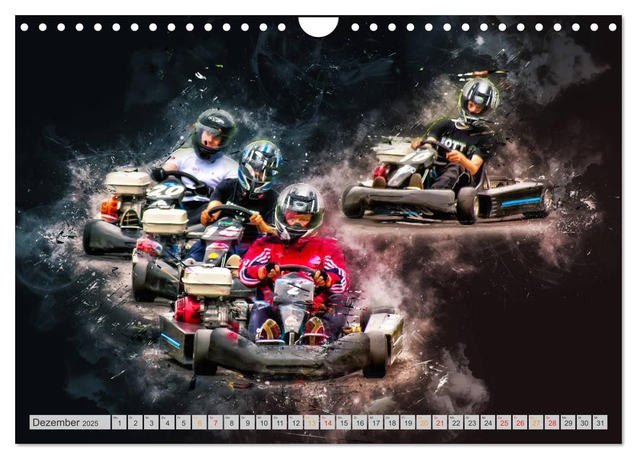 Bild: 9783435387717 | GoKart - extrem cool (Wandkalender 2025 DIN A4 quer), CALVENDO...