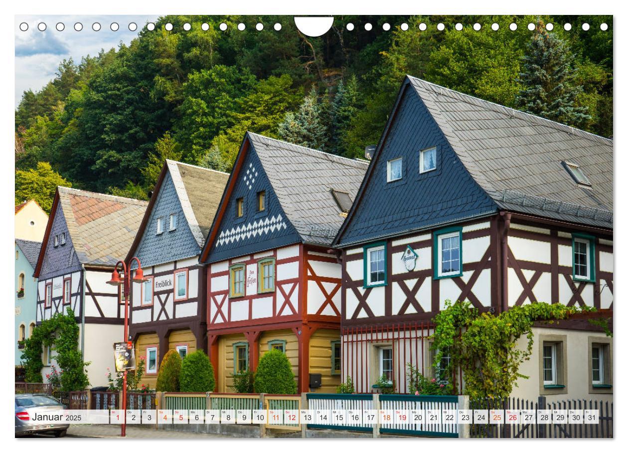 Bild: 9783435303311 | Bad Schandau Impressionen (Wandkalender 2025 DIN A4 quer), CALVENDO...