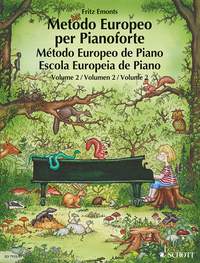 Cover: 9790001115902 | Metodo Europeo per Pianoforte 2 | Italiano Spagnolo Portoghese | Buch