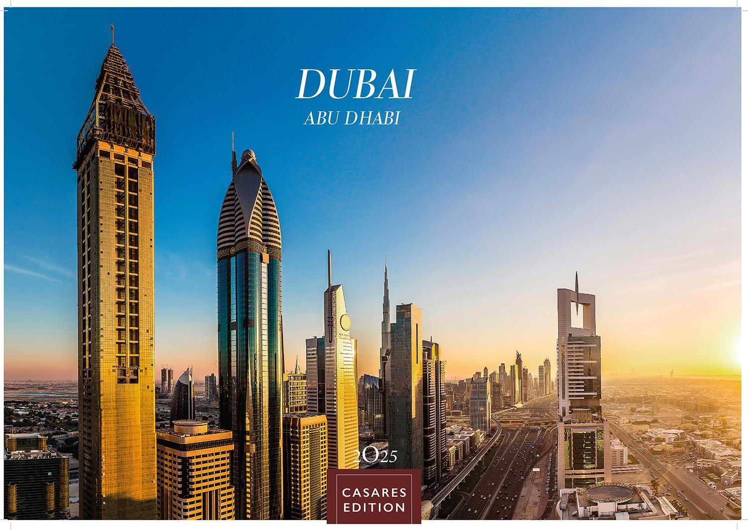 Cover: 9781835240885 | Dubai/Abu Dhabi 2025 L 35x50cm | Kalender | 14 S. | Deutsch | 2025